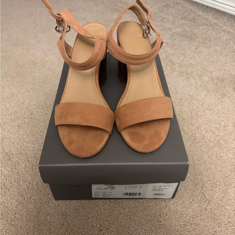 LOFT Women's Block Heel Sandals